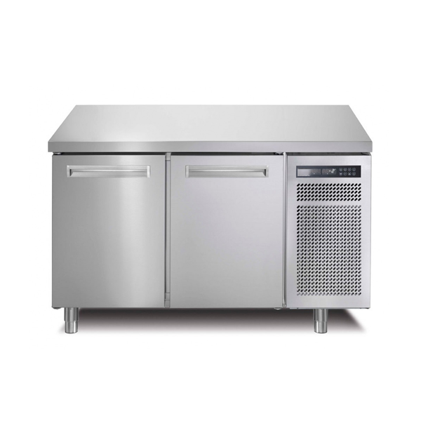 1.2m Stainless Steel Refrigerated Base Kitchen Worktop Freezer Cooler