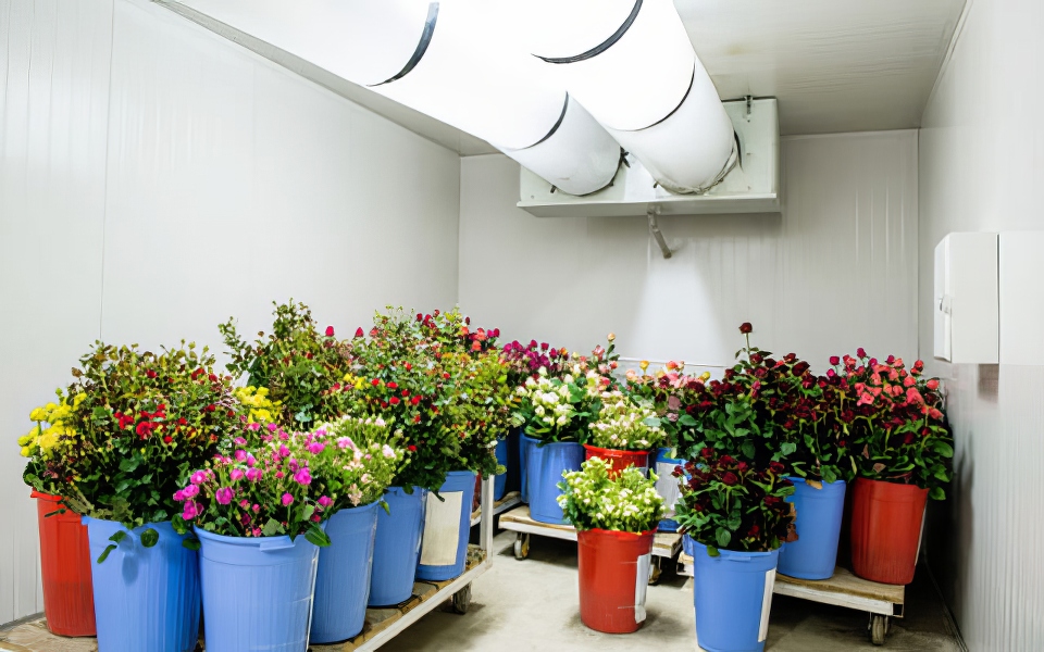 flower cold room