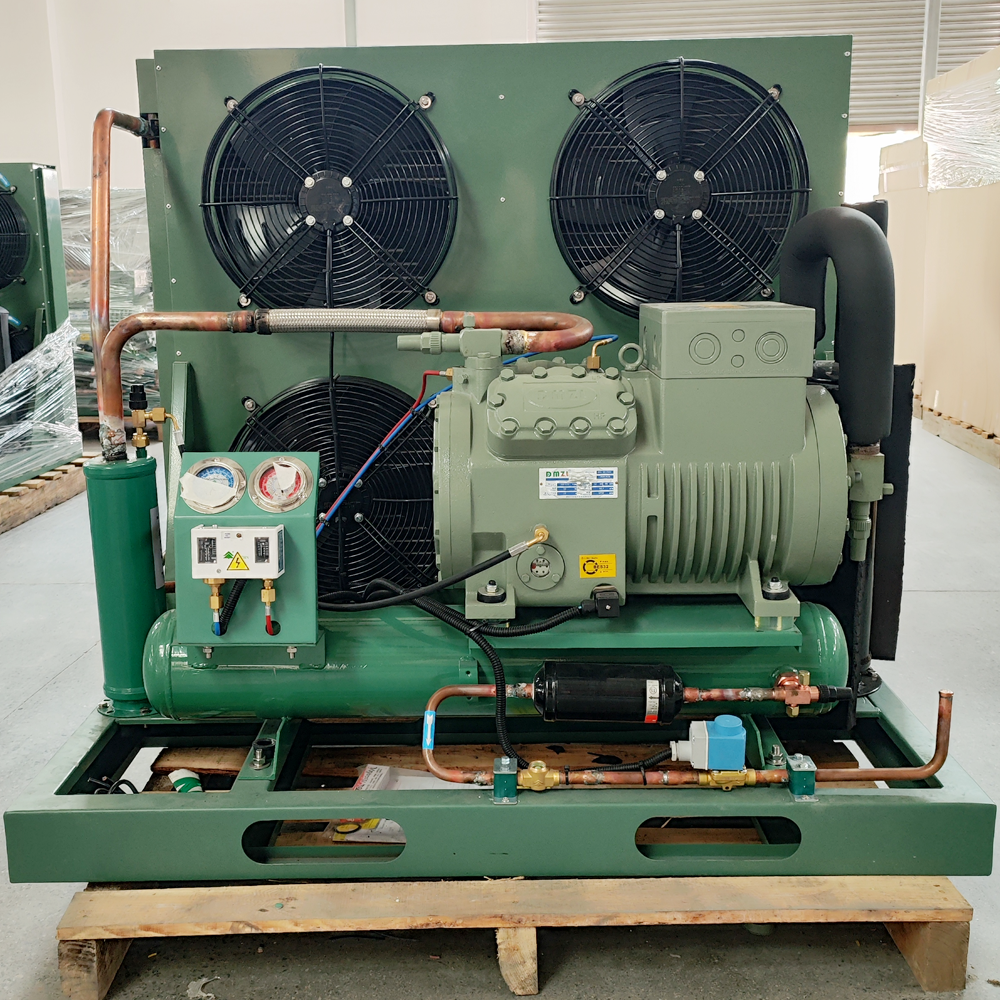 9HP Compressor Condensing Unit For Freezer Condensing Unit For Cold Room Keep Fresh Semi Hermetic Compressor 4Tes-9Y