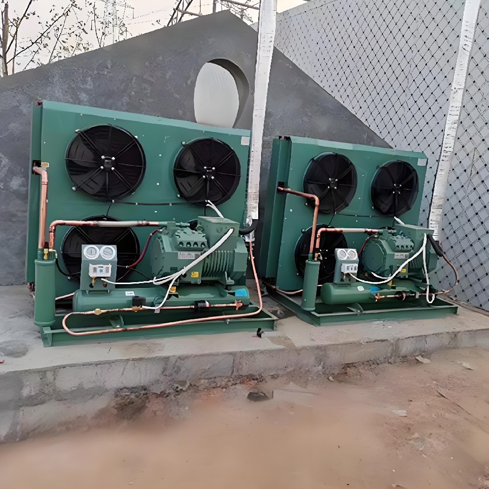 10HP 20HP 30HP 40HP 50HP 60HP Two Stage Bizer Semi Enclosed Piston Compressor R404A Cold Room Refrigeration Unit