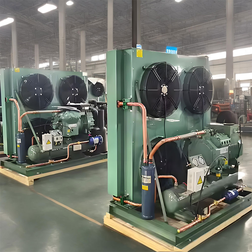 Bitzer Compressor 20HP 25HP 30HP Bizer Semi Enclosed Piston Compressor R404A Refrigeration Condensing Unit