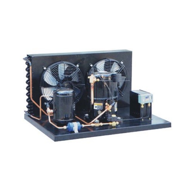 Professional 2 HP Open Type Compressor Condensing Unit For Freezer Fish Cold Room