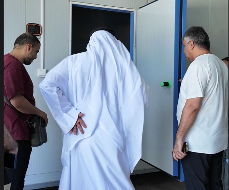 Saudi Visitor Impressed by ARTECO's Cold Storage Solutions