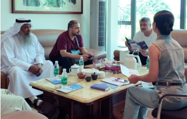 Saudi Visitor Impressed by ARTECO's Cold Storage Solutions