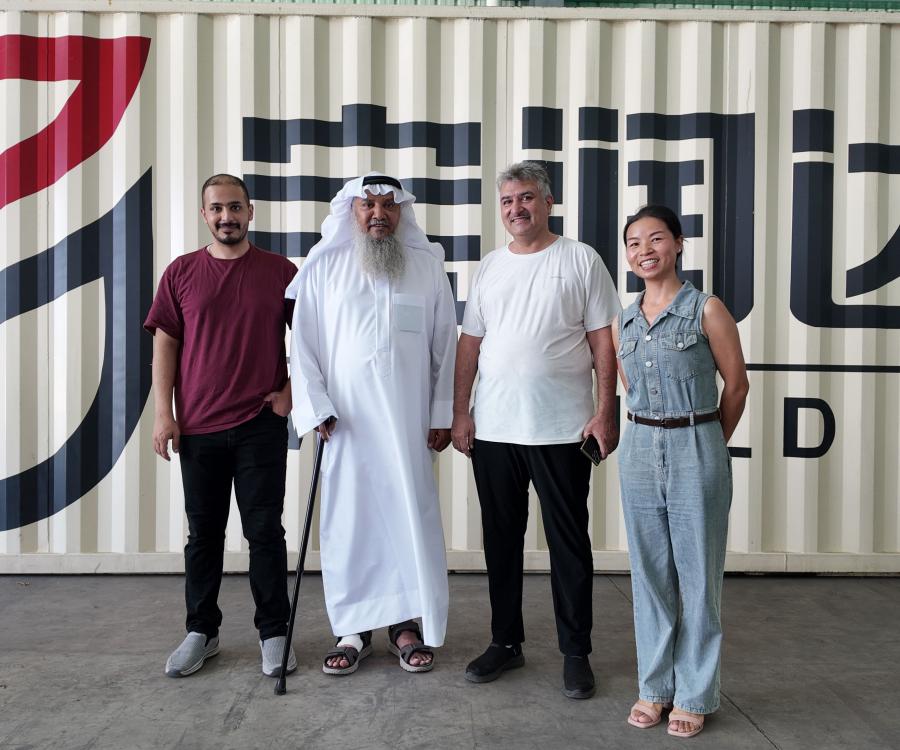 Saudi Visitor Impressed by ARTECO's Cold Storage Solutions
