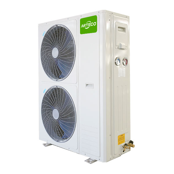 Scroll Compressor Box 5HPDouble Two Fan Air Cooler Condensing Unit For Cold Room Storage Cooling System