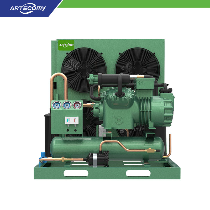 Bitzer S6G-25.2Y 25HP Two-Stage Condensing Unit for Industrial Plants