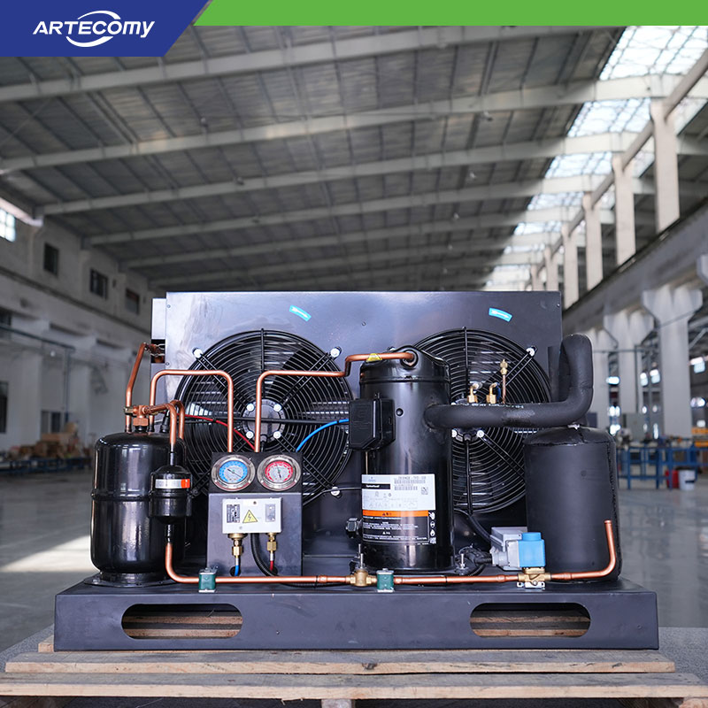 Emerson Copeland ZFI20KQE 4HP Condensing Unit for Low-Temperature Cold Storage