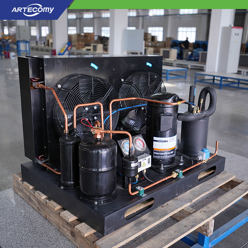 Emerson Copeland ZFI23KQE 5HP Scroll Compressor Unit for Food Processing Quick Freezing