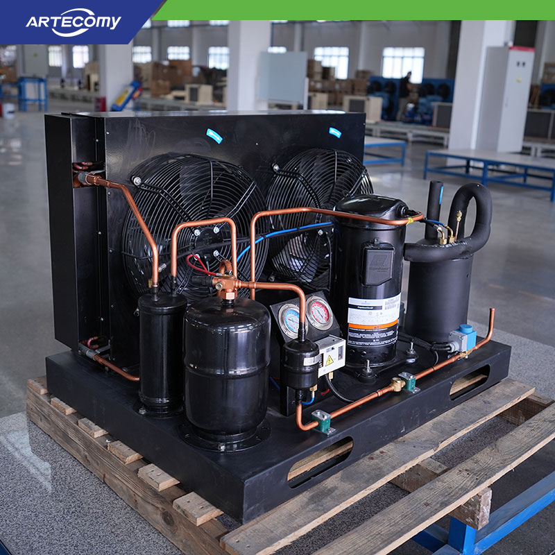Emerson Copeland ZFI36KQE 8HP Scroll Compressor Unit for Logistics Cold Room Systems
