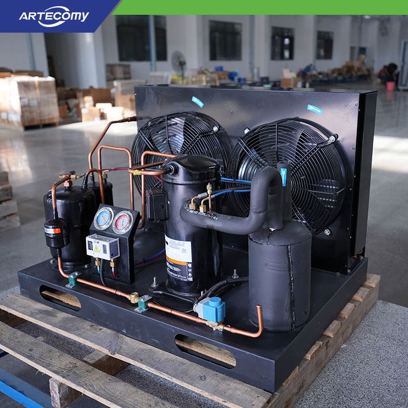Emerson Copeland ZB58KQE 8HP Air-Cooled Condensing Unit for Logistics Storage