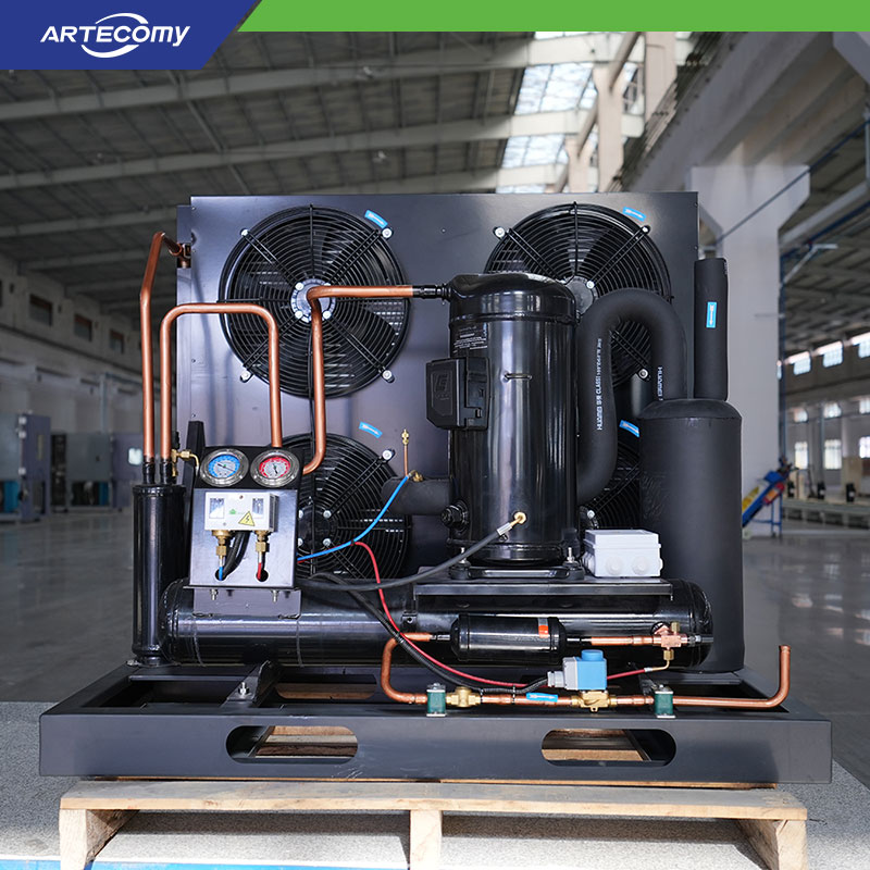 Emerson Copeland ZB220KQE 30 HP Scroll Compressor Unit for Industrial Refrigeration