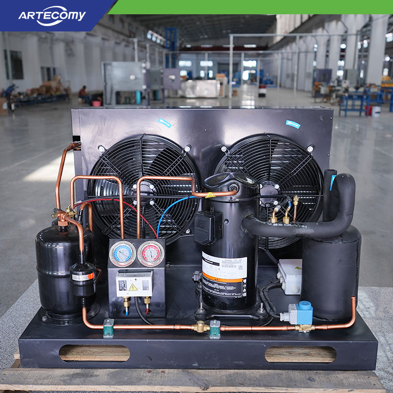 Emerson Copeland ZB58KQE 8HP Air-Cooled Condensing Unit for Large Cooling Plants