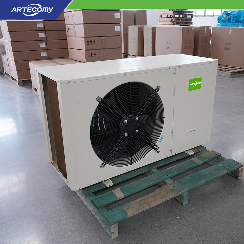 Emerson Copeland ZB58KQE 8HP Scroll Ivory Compressor Unit for Commercial Refrigeration