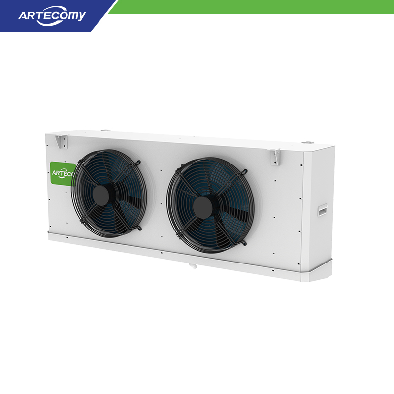 2-Fan Refrigeration Evaporator Durable Cooling for Seafood Processing Plants