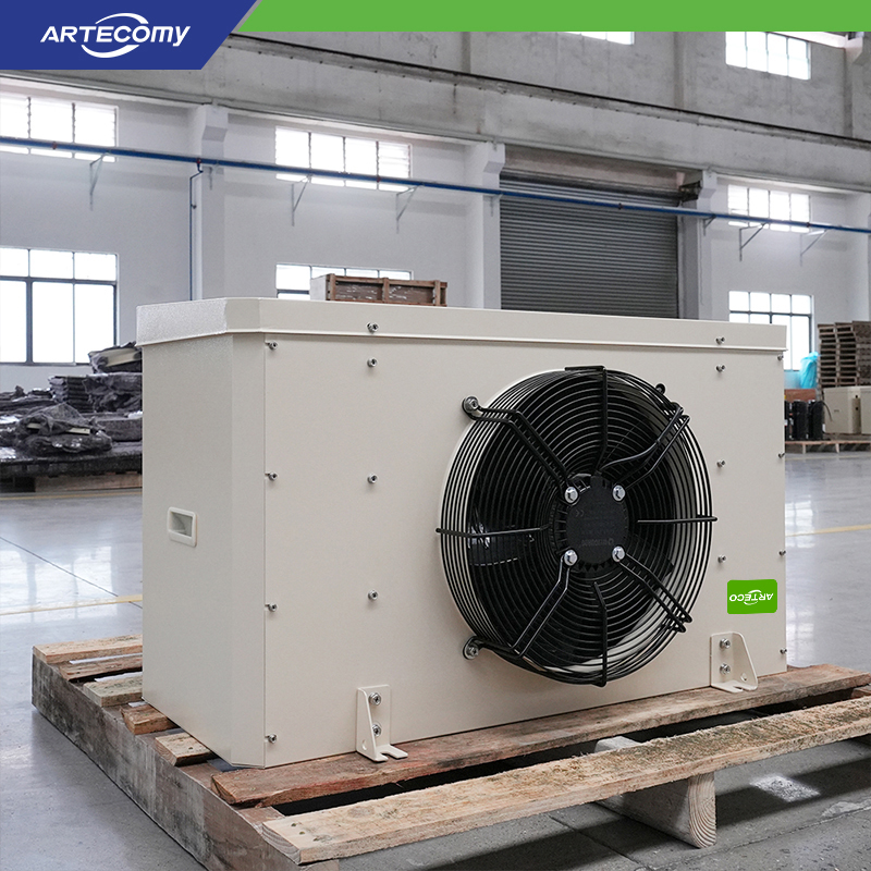 Compact 1-Fan Evaporator for Small-Scale Frozen Food Storage