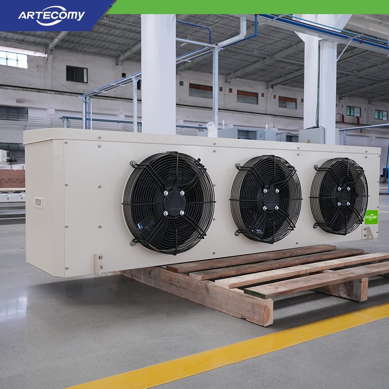 3-Fan Refrigeration Unit for Meat Processing Facilities