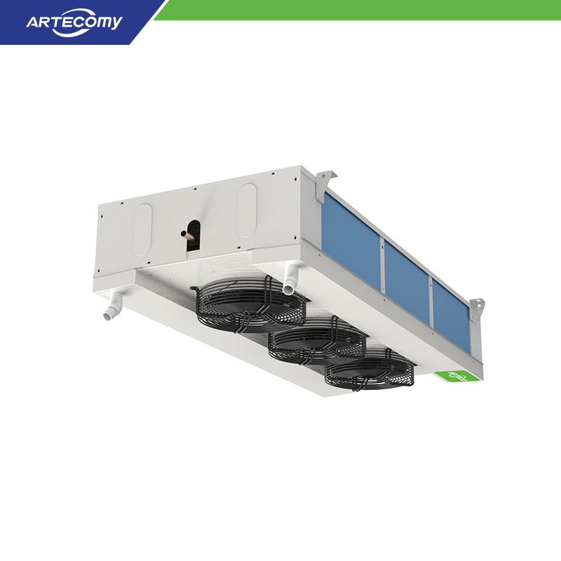 3-Fan Dual-Outlet Air Cooler for Beverage Cold Storage & Distribution