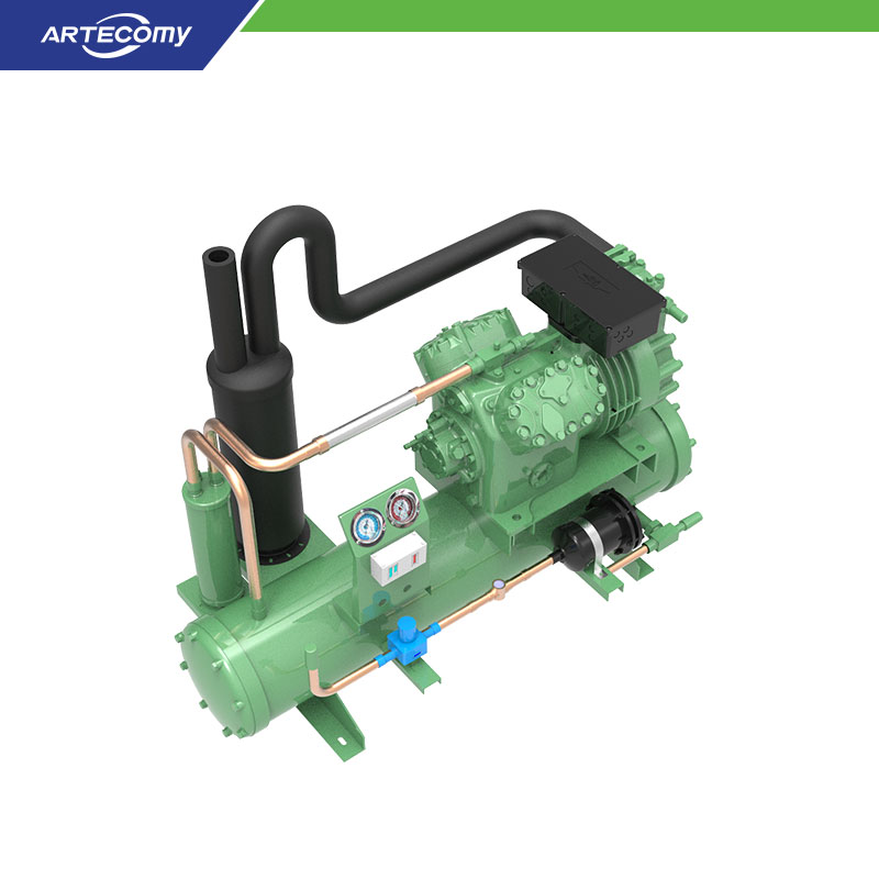 Bitzer 4GE-30Y 30 HP Condensing Unit Water-Cooled 5°C~15°C Centralized Cooling System