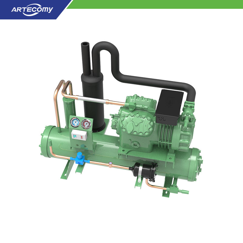Bitzer S4N-8.2Y 8 HP Condensing Unit Water-Cooled -30°C~-50°C Polar Simulation Chamber