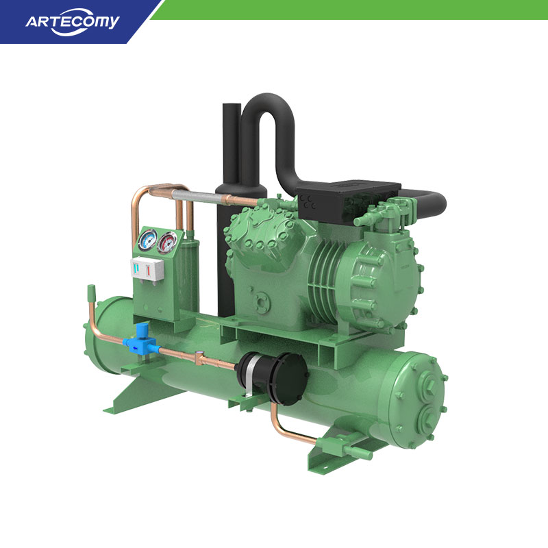 Bitzer S6G-25.2Y 25 HP Condensing Unit Water-Cooled -30°C~-50°C Superconductivity Cooling