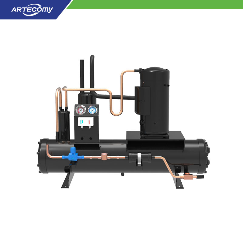 Emerson Copeland ZB38KQE 5 HP Condensing Unit Scroll Compressor Water Cooled 5°C~15°C Commercial Refrigeration System