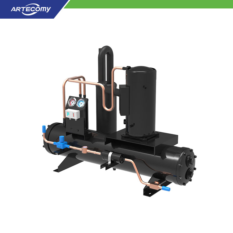 Emerson Copeland ZB66KOE 9 HP Condensing Unit Scroll Compressor Water Cooled 5°C~15°C Agricultural Product Cooling