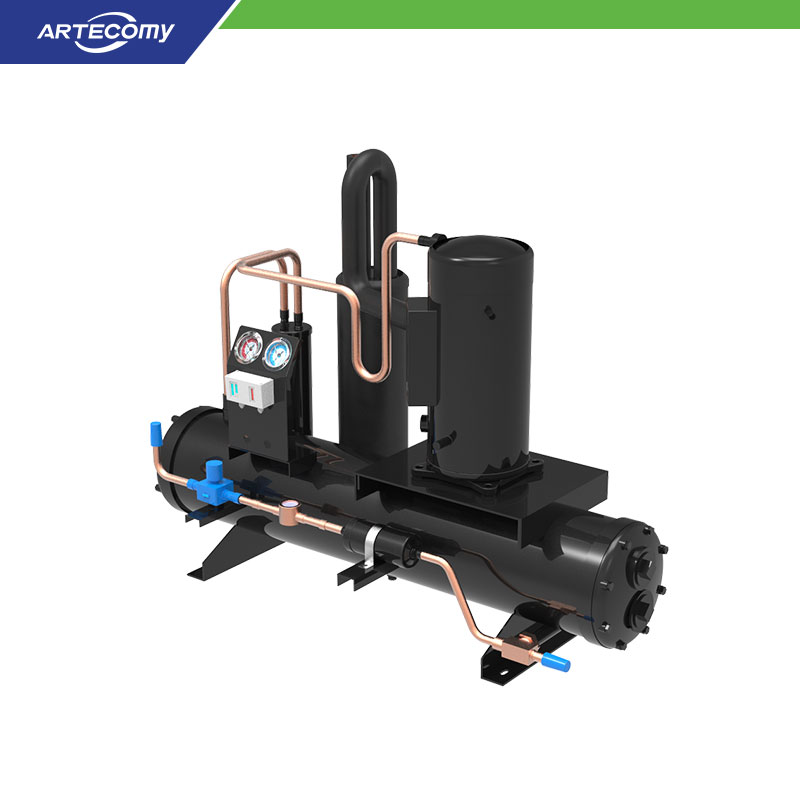 Emerson Copeland ZB114KQE 15 HP Condensing Unit Scroll Compressor Water Cooled 5°C~15°C Pharmaceutical Storage
