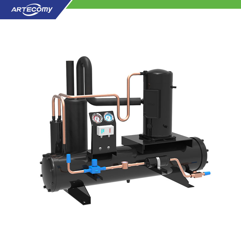 Emerson Copeland ZB38KOE 5 HP Condensing Unit Scroll Compressor Water Cooled -5°C~5°C Retail Refrigerated Display