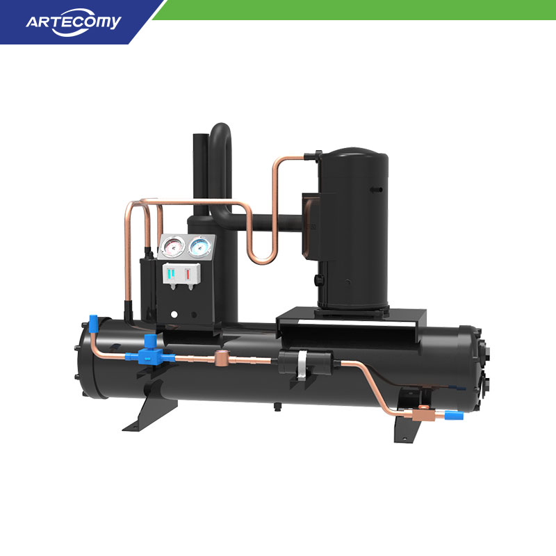 Emerson Copeland ZB45KOE 6 HP Condensing Unit Scroll Compressor Water Cooled -5°C~5°C Dairy Product Cold Room