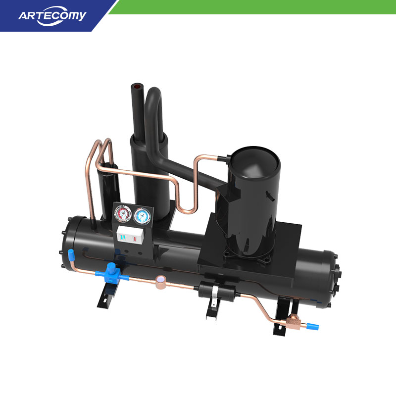 Emerson Copeland ZFI26KQE 6 HP Condensing Unit Scroll Compressor Water Cooled -15°C~-35°C Medical Cryogenic Storage