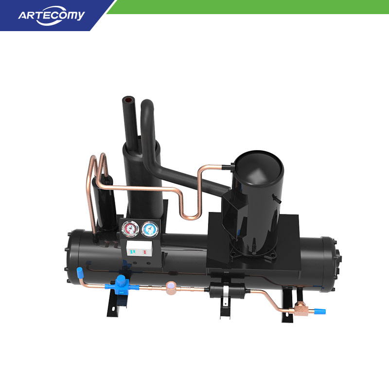 Emerson Copeland ZFI68KOE 18 HP Condensing Unit Scroll Compressor Water Cooled -15°C~-35°C Meat Processing Plant