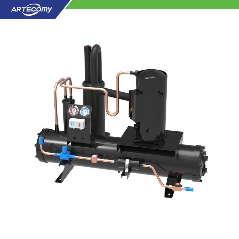 Emerson Copeland ZFI140KQE 40 HP Condensing Unit Scroll Compressor Water Cooled -15°C~-35°C Industrial Cold Storage
