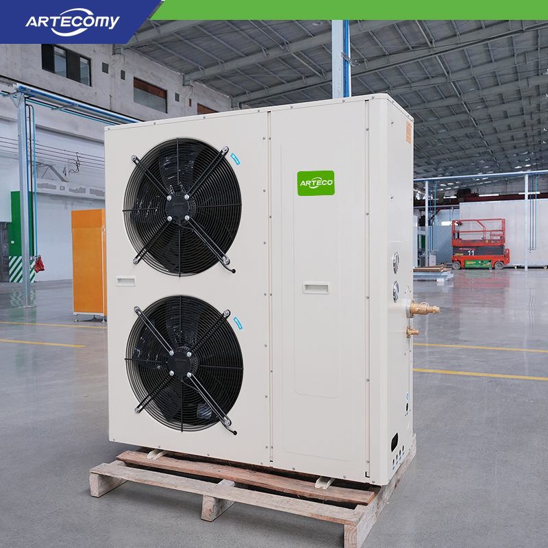 High-Performance Condenser with Flat Panel Air Guide and Pressure Tested to 30bar