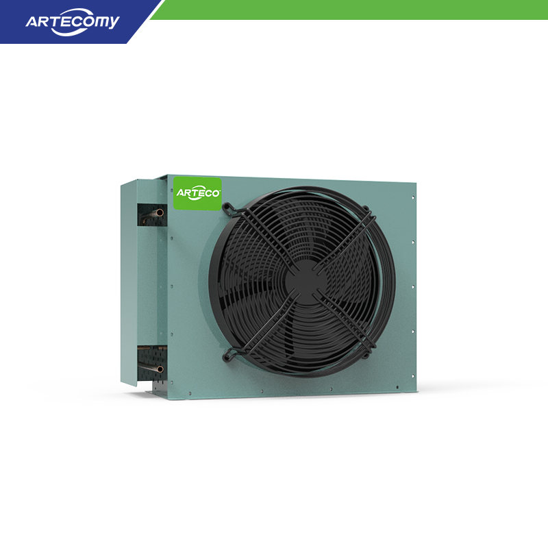 XC Series Air Cooled Condenser with Single Fan and 2.1mm Hydrophilic Fin Design