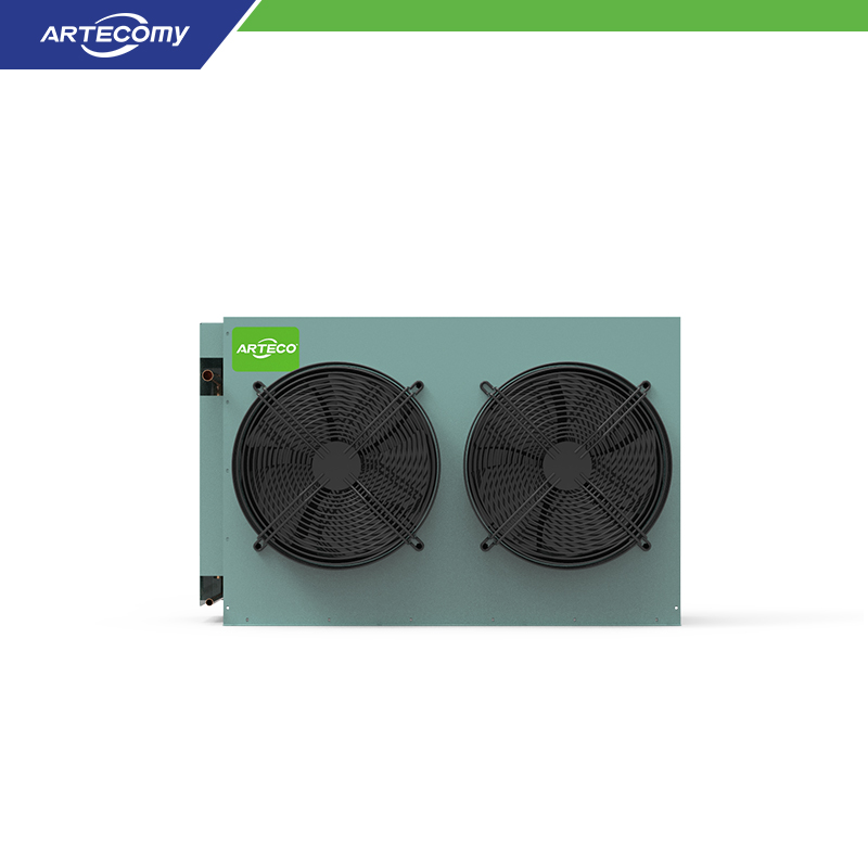 2-Fan Stackable Vertical Condenser for Freezer and Refrigerated Display Units