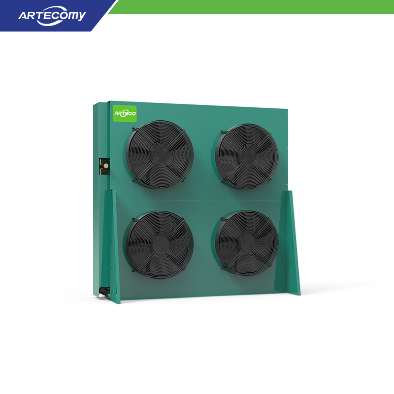 Heavy-Duty 4-Fan Vertical Condenser with Stackable Box Design for Limited Spaces