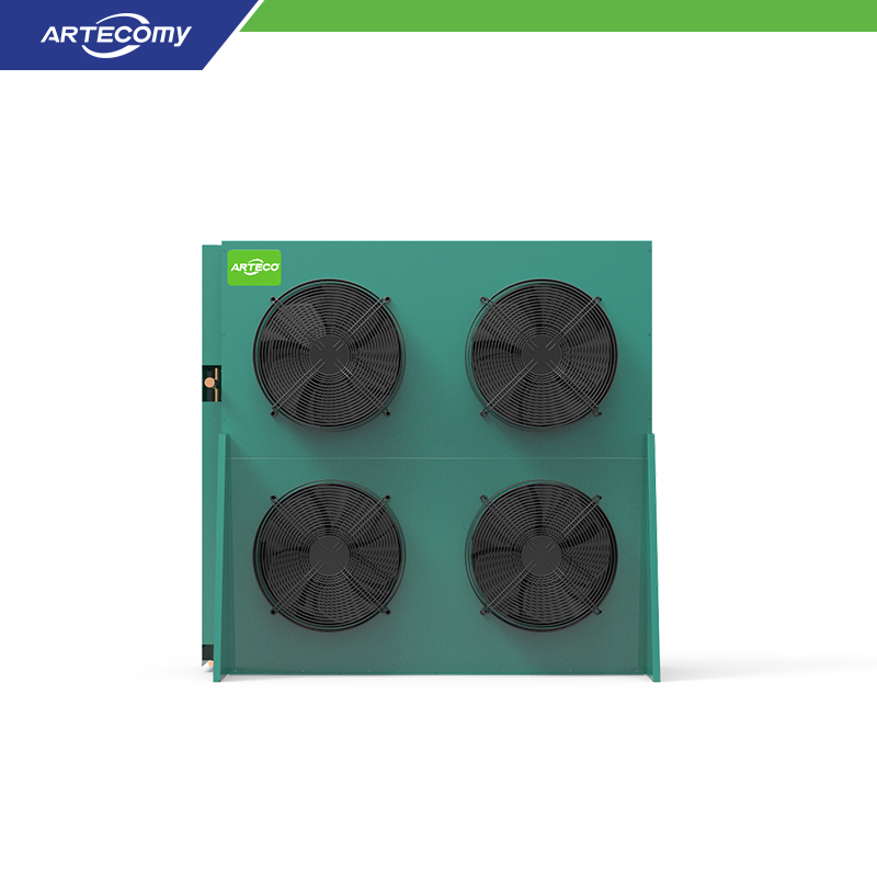 Quad Fan Grooved Tube Condenser with 30bar Pressure Resistance for Industrial Cooling