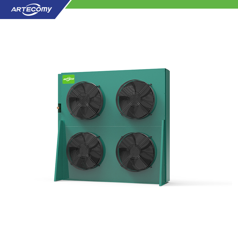 Powerful XC Series Condenser with Four External Rotor Fans and Triangular Tube Layout