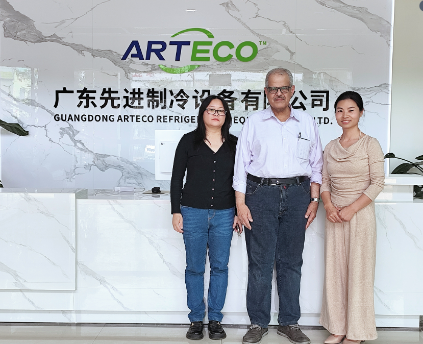 Saudi Arabian Client Visits Arteco’s Foshan Factory for Cold Room Solutions