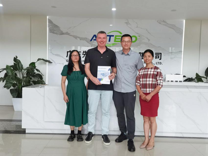 Latvian Client Visits ARTECO's Foshan Factory in Search of Cold Storage Solutions